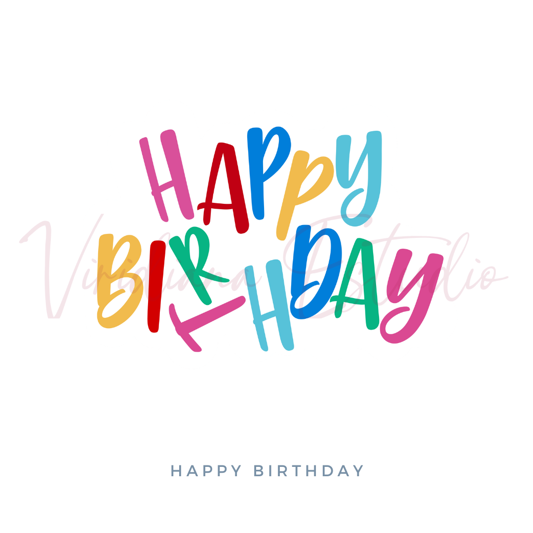 Happy Birthday Papeleria Decorativa