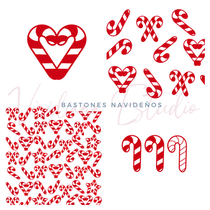 Bastones Navideños